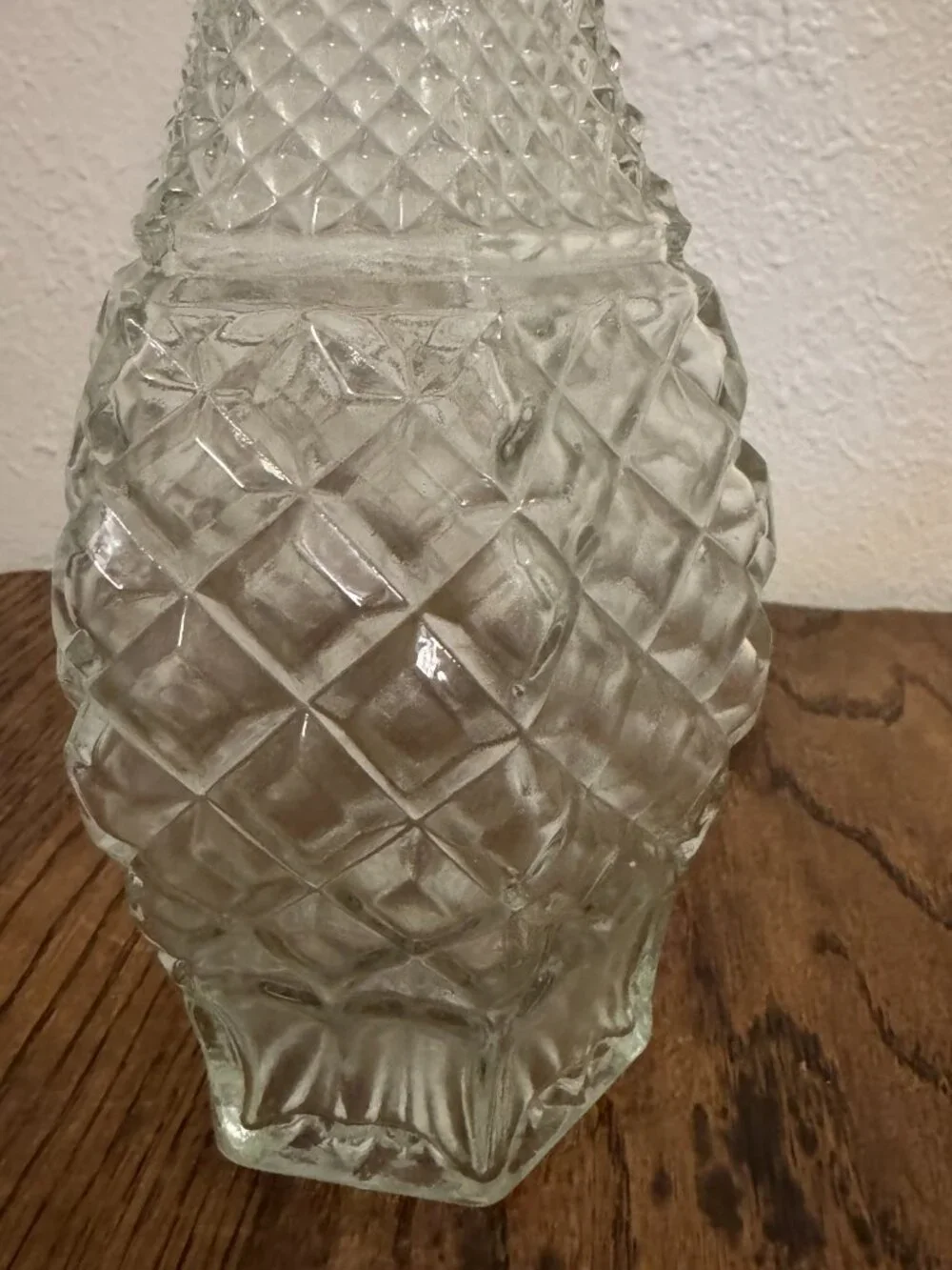 Anchor Hocking Wexford Glass Decanter Vintage